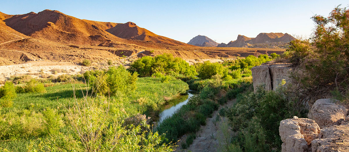 Erosion in Wash