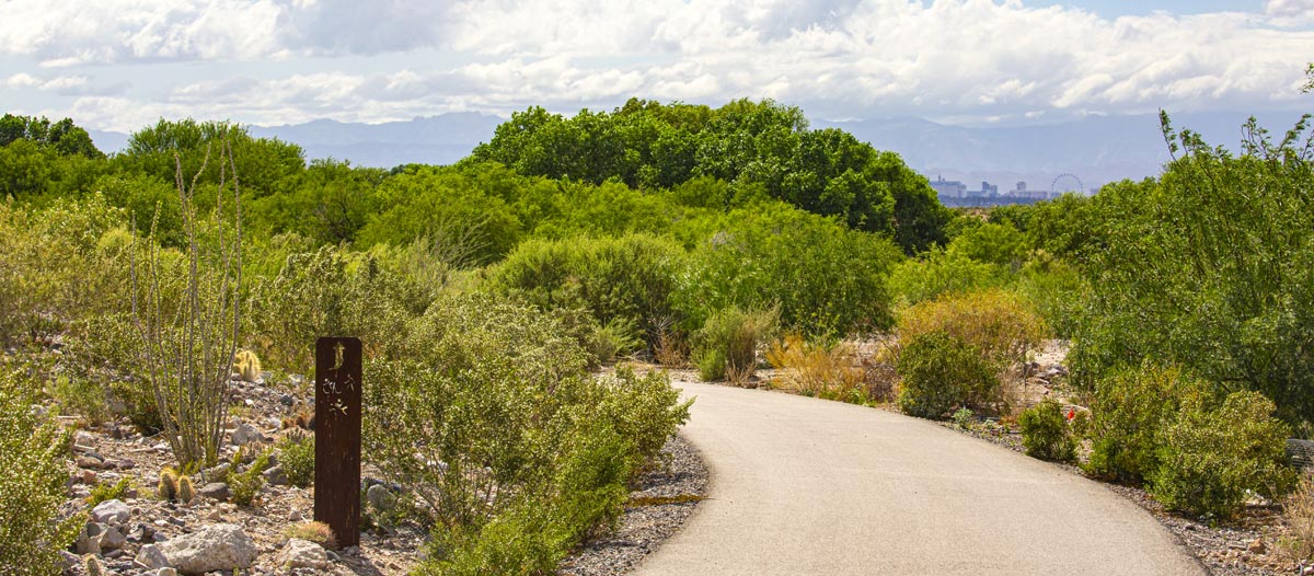 Las Vegas Wash trail system