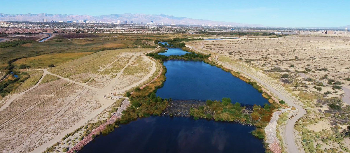 Aerial of archery weir