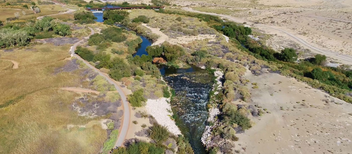 Visitor Center Weir